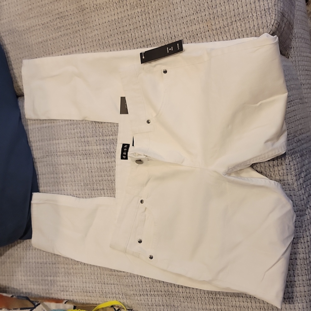Cotton skinny pants